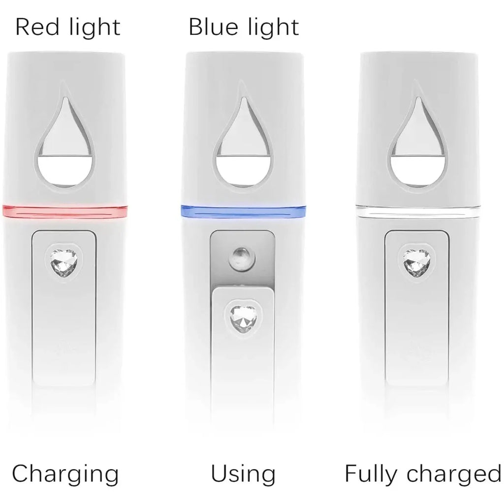 Nano Facial Mist Sprayer — Hydrate, Glow & Anti-Age On The Go
